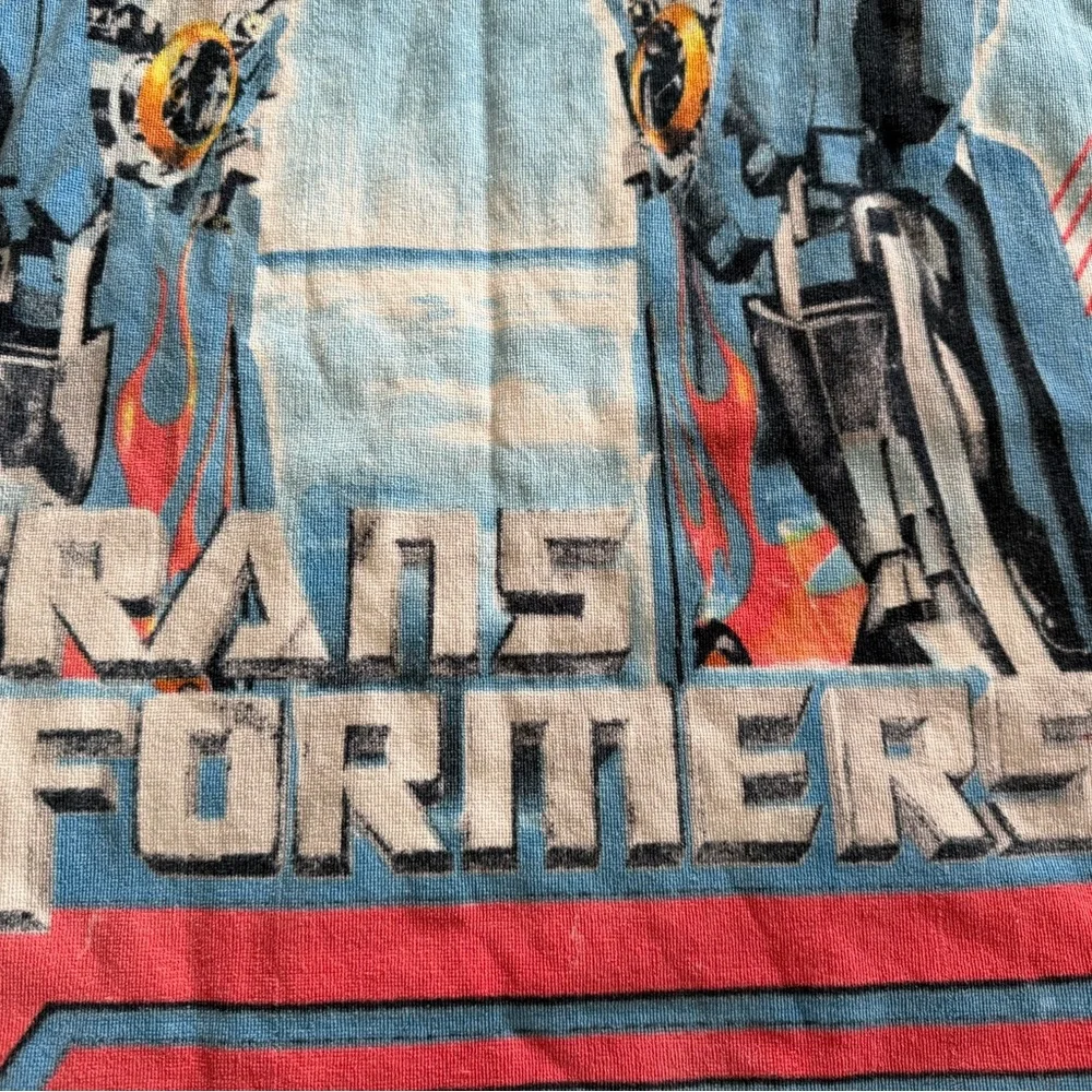 Vintage Transformers Bath Beach Towel Large 29”x53” Optimus Prime Movie